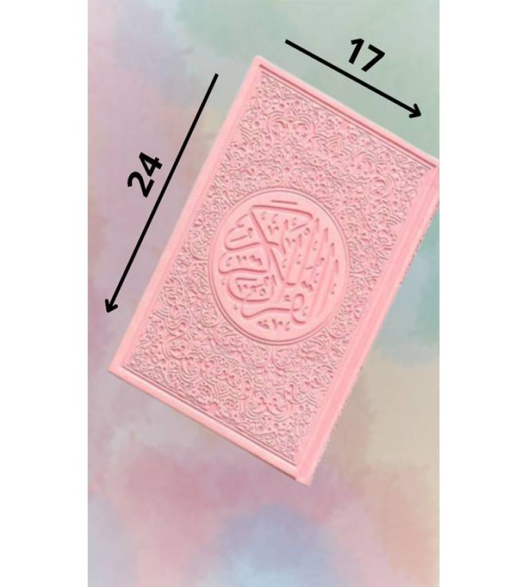Coran arabe warch rose Format 24x17mm